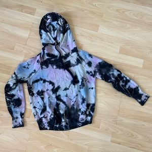 NSF tye dye hoodie